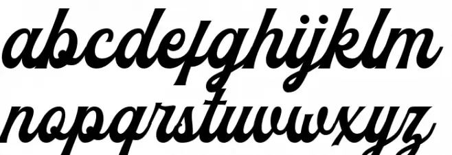 TheBlendhes-DemoVersion 字体 小写