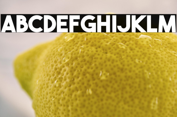 TheBoldFont-Bold Example 1