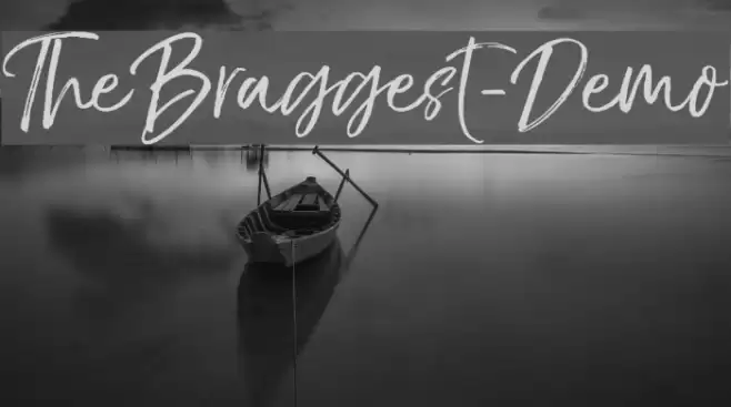TheBraggest-Demo خط examples