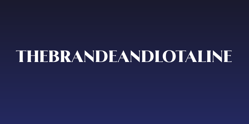 TheBrandeandLotaline Social Header