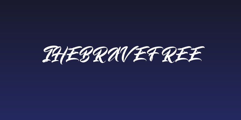 TheBraveFREE Social Header