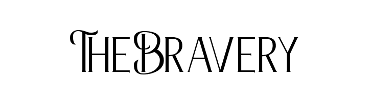 TheBravery  नि: शुल्क फ़ॉन्ट्स डाउनलोड