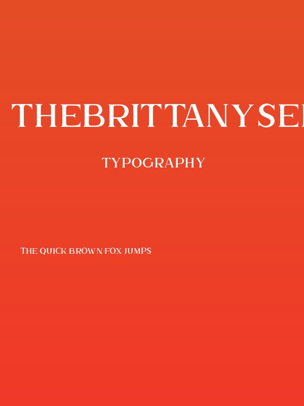 TheBrittanySerif2 Poster