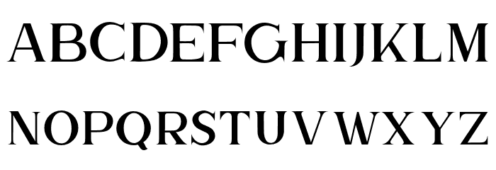 TheBrittanySerif2 Font LOWERCASE