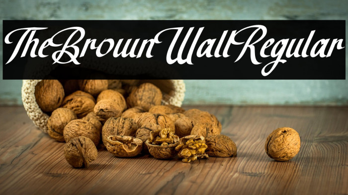 TheBrownWallRegular Example 1