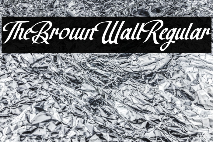 TheBrownWallRegular Example 3