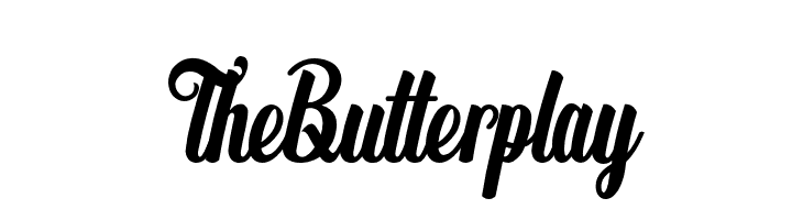 TheButterplay  免费字体下载