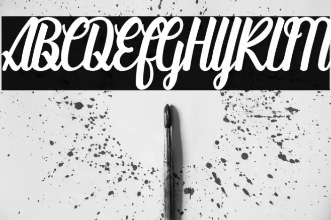 TheButterplay Font examples