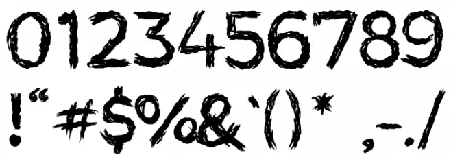 TheBuzz-bold Font OTHER CHARS