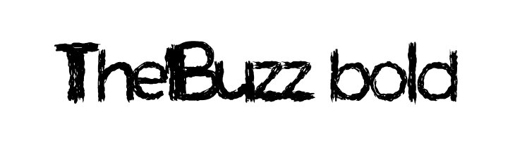 TheBuzz bold  フリーフォントのダウンロード
