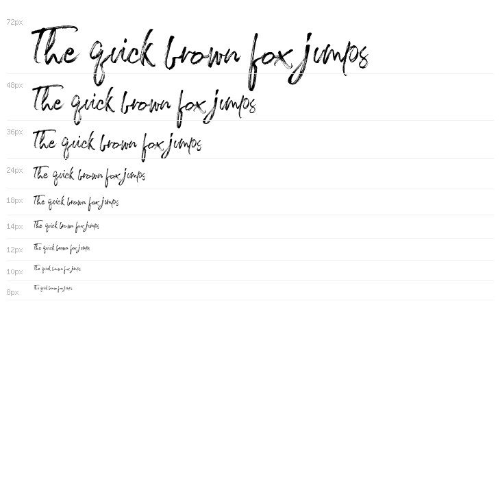 TheCaldwellscript-Regular Waterfall