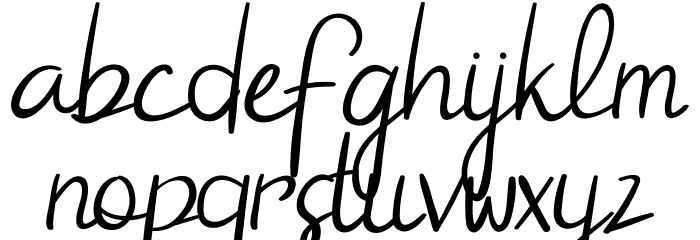 TheChiefRegular Font LOWERCASE