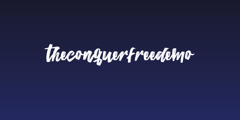 TheConquerFreeDemo Social Header