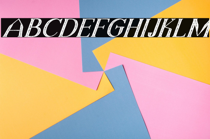 TheDarkTitanVintageItalic Example 2