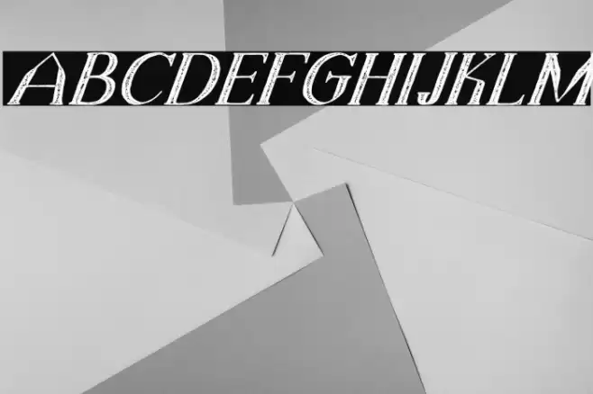 TheDarkTitanVintageItalic Font examples