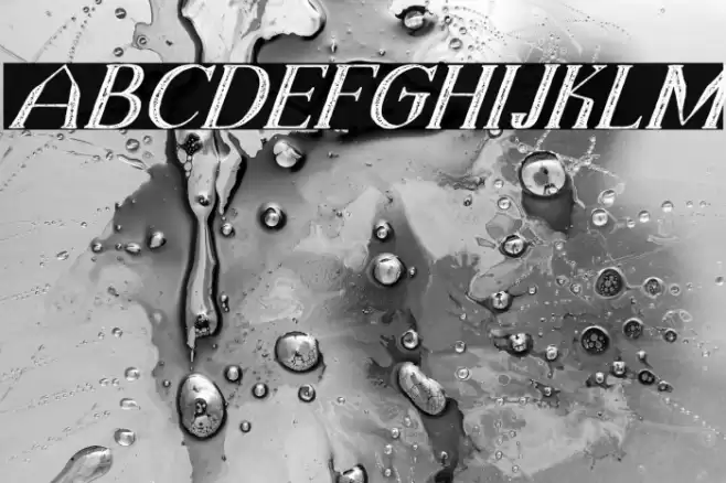 TheDarkTitanVintageItalic Font examples