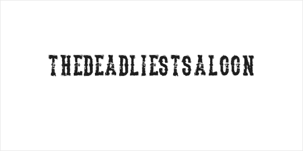 TheDeadliestSaloon Logo