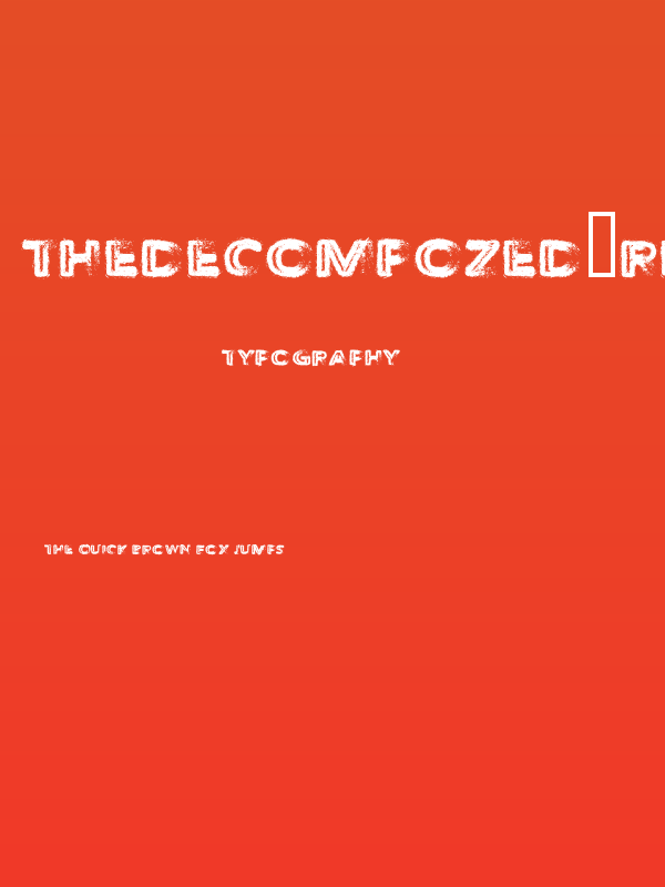 TheDecompozed-Regular Poster