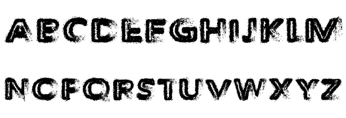 TheDecompozed-Regular Font LOWERCASE