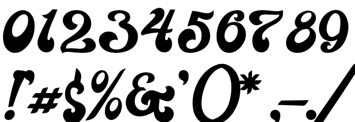TheDestiny Font OTHER CHARS