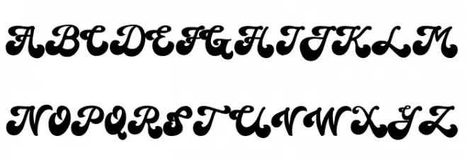 TheDestiny 字体 大写