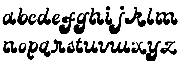 TheDestiny Font LOWERCASE