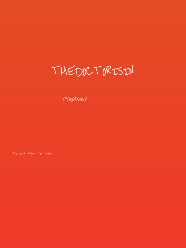 TheDoctorIsIn Poster