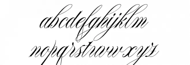 TheDuality フォント 小文字