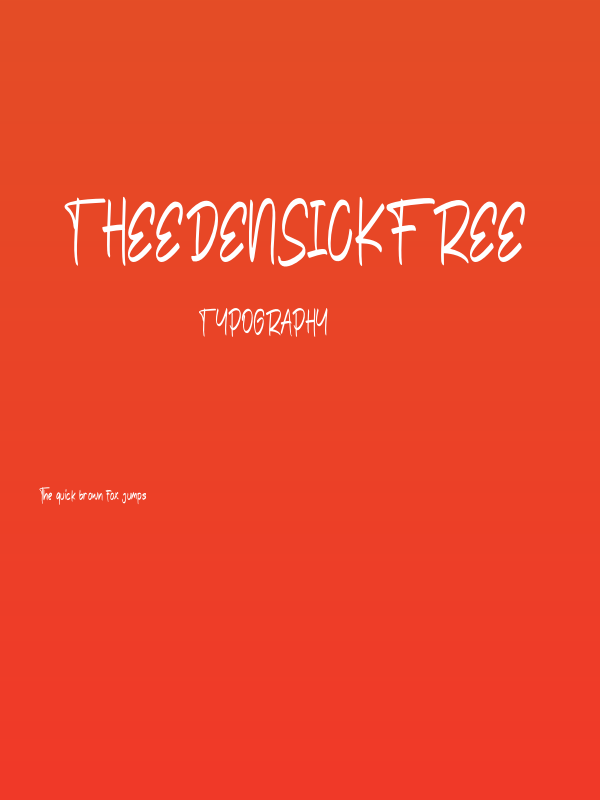 TheEdensickFREE Poster