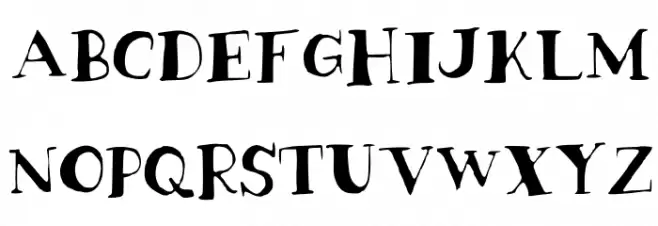 TheEnemyGeneMedium Schriftart Groß