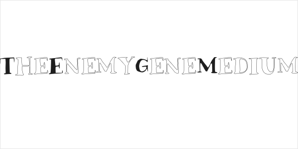 TheEnemyGeneMedium Logo