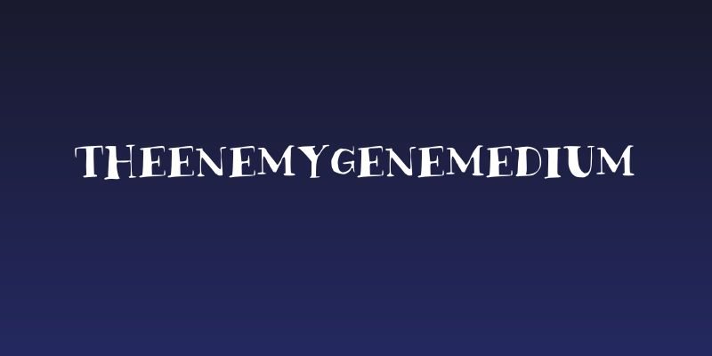 TheEnemyGeneMedium Social Header