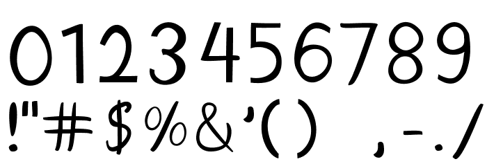 TheEthereal Font OTHER CHARS