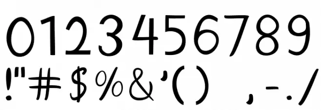 TheEthereal Font OTHER CHARS