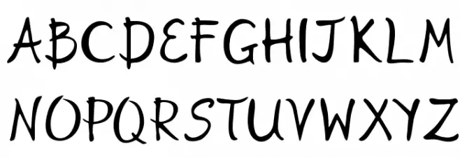TheEthereal Шрифта ВЕРХНИЙ
