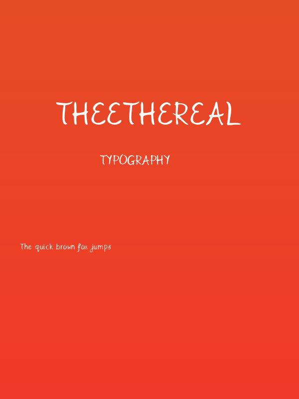 TheEthereal Poster