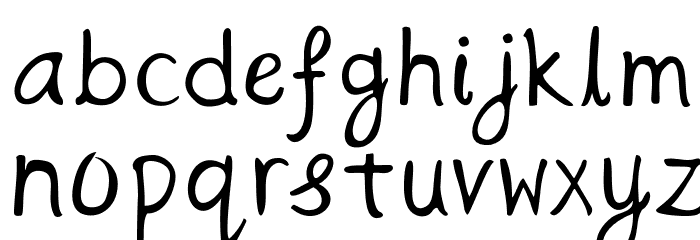TheEthereal Font LOWERCASE