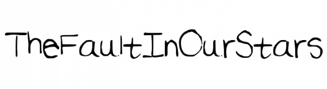 TheFaultInOurStars  Fuentes Gratis Descargar