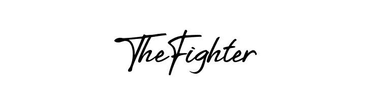 TheFighter  免费字体下载