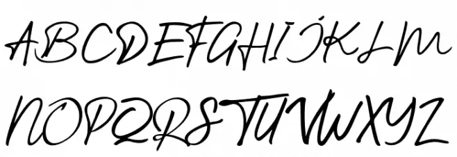 TheFighter Шрифта ВЕРХНИЙ