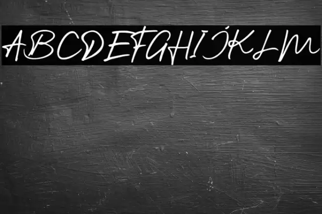 TheFighter 字体 examples