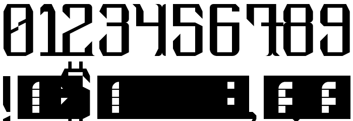 The·Fire Regular Font OTHER CHARS
