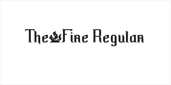 The·Fire Regular Logo