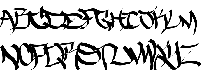 TheFiveOneTwo Font LOWERCASE