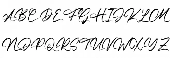 TheFrankline-Regular Schriftart Groß