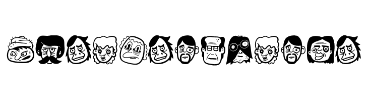 TheFreakyFace  Frei Schriftart Herunterladen