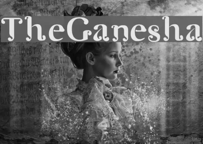 TheGanesha Font examples