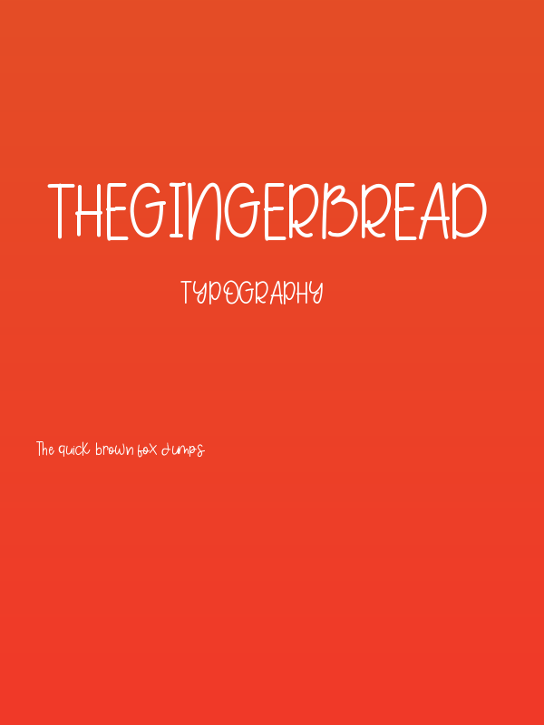 TheGingerbread Poster