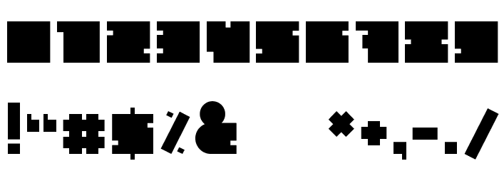 TheGoFont Font OTHER CHARS
