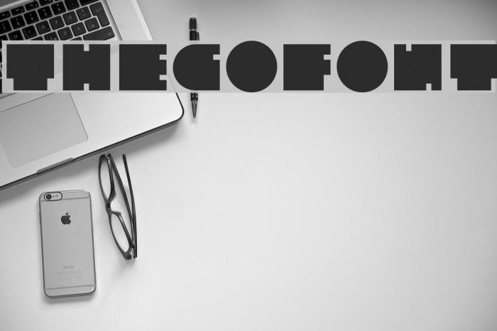 TheGoFont Font examples